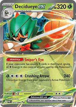 Decidueye ex [Perfect Order] (POR-012)