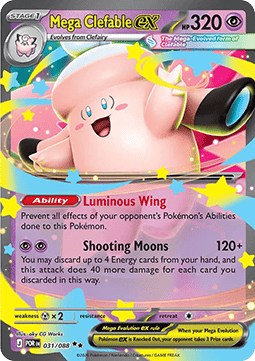 Mega Clefable ex [Perfect Order] (POR-031)