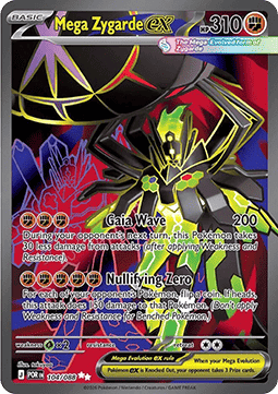Mega Zygarde ex [Perfect Order] (POR-104)