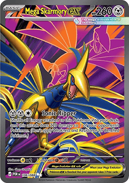 Mega Skarmory ex [Perfect Order] (POR-106)