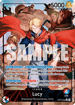 Lucy (OP15-002) [V2 · Alternate Art]