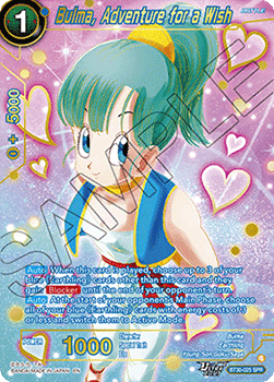 Bulma, Adventure for a Wish (BT30-025) [V2 · Special Rare]