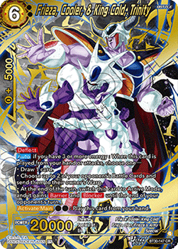 Frieza, Cooler, & King Cold, Trinity (BT30-147) [Feature Rare]