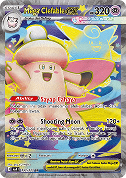 Mega Clefable ex [Void Blast] (MA 152)