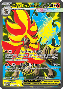 Mega Pyroar ex [Chaos Rising] (CRI-099)