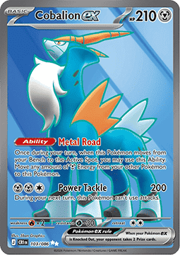 Cobalion ex [Chaos Rising] (CRI-103)