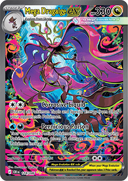 Mega Dragalge ex [Chaos Rising] (CRI-118)