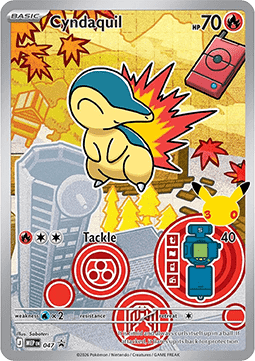 Cyndaquil [MEP Black Star Promos] (MEP-047)