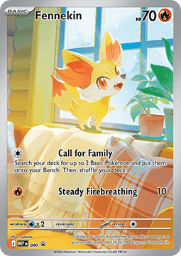 Fennekin [MEP Black Star Promos] (MEP-080) [V1 · Promo]