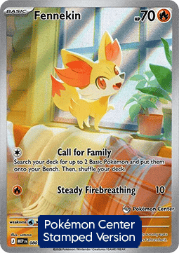 Fennekin [MEP Black Star Promos] (MEP-080) [V2 · Promo]
