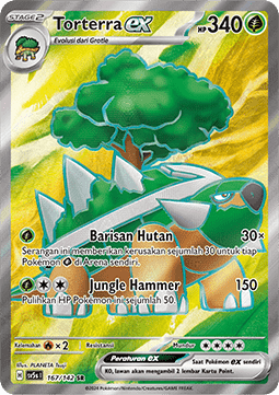 Torterra ex [Ace Paradox] (SV5s-167)