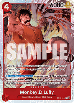 Monkey.D.Luffy (OP16-015) [V1 · Super Rare]