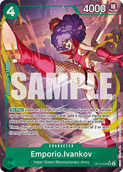 Emporio.Ivankov (OP16-026) [OP16 · V2 · Alternate Art]
