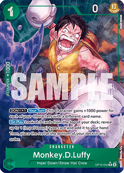 Monkey.D.Luffy (OP16-034) [OP16 · V2 · Alternate Art]