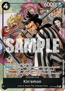 Kin'emon (OP16-082) [OP16 · V2 · Alternate Art]