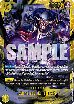 Marshall.D.Teach (OP16-119) [OP16 · V1 · Secret Rare]