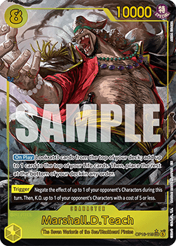 Marshall.D.Teach (OP16-119) [V2 · Alternate Art]
