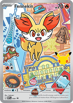 Fennekin [MEP Black Star Promos] (MEP-059)