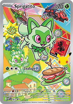 Sprigatito [MEP Black Star Promos] (MEP-061)