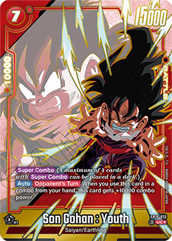 Son Gohan : Youth [Fusion World] (FB10-013) [V2 · Feature Rare]