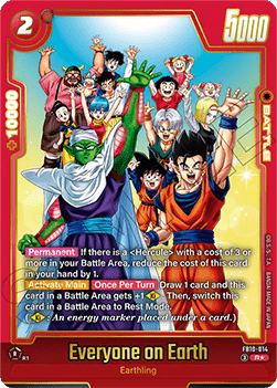 Everyone on Earth [Fusion World] (FB10-014) [V2 · Special Rare]