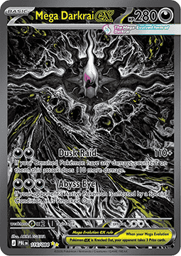 Mega Darkrai ex [Pitch Black] (PBL-116)
