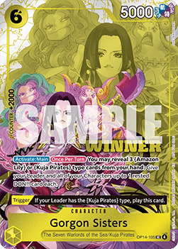Gorgon Sisters [Winner Cards] (OP14-OP14-105)