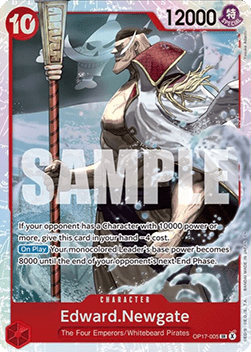 Edward.Newgate [The World’s Strongest Warriors] (OP17-005)