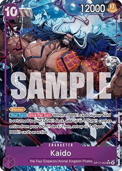 Kaido [The World’s Strongest Warriors] (OP17-062)