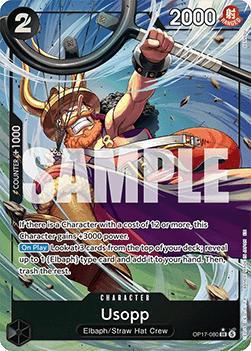 Usopp [The World’s Strongest Warriors] (OP17-080)