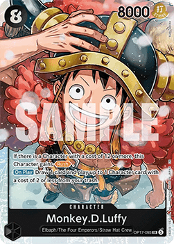 Monkey.D.Luffy [The World’s Strongest Warriors] (OP17-093)