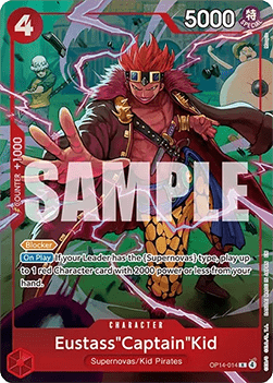 Eustass"Captain"Kid (OP14-014) (V.2) [Unnumbered Promos] (OP14 014)