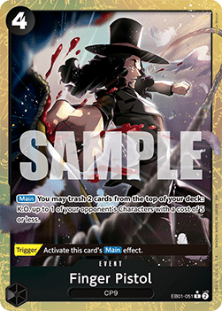 Finger Pistol (EB01-051) (V.2) [The Best Vol.2] (EB01 051)