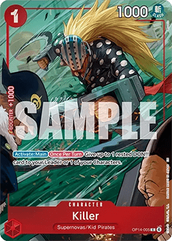Killer (OP14-005) (V.1) [Unnumbered Promos] (OP14 P)