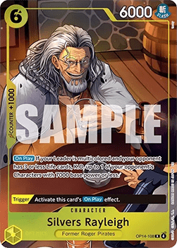 Silvers Rayleigh (OP14-108) (V.2) [Unnumbered promos] (OP14 108)