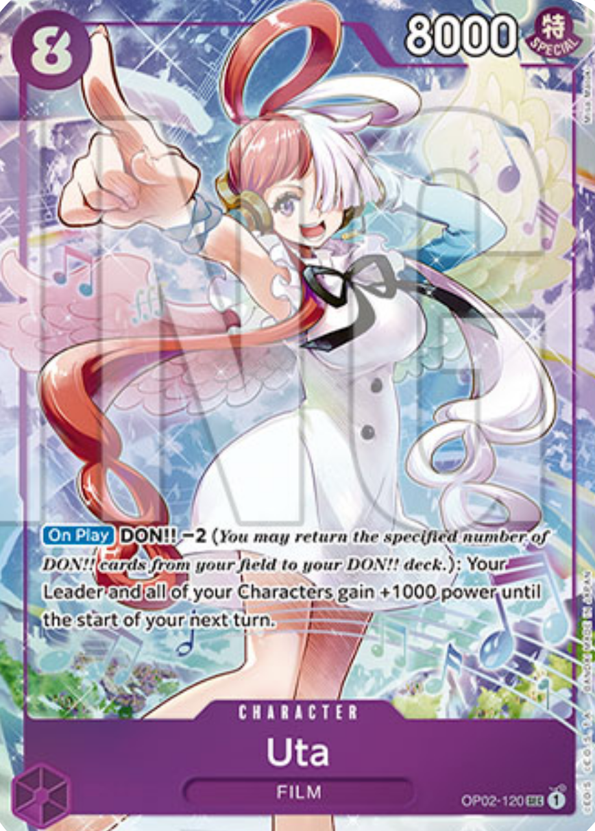 Uta (OP02-120) [Unnumbered Promos] (OP02 120)