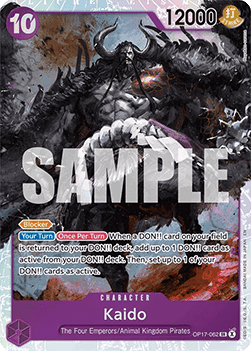 Kaido (OP17-062) (V.1) [The World’s Strongest Warriors] (OP17 062)